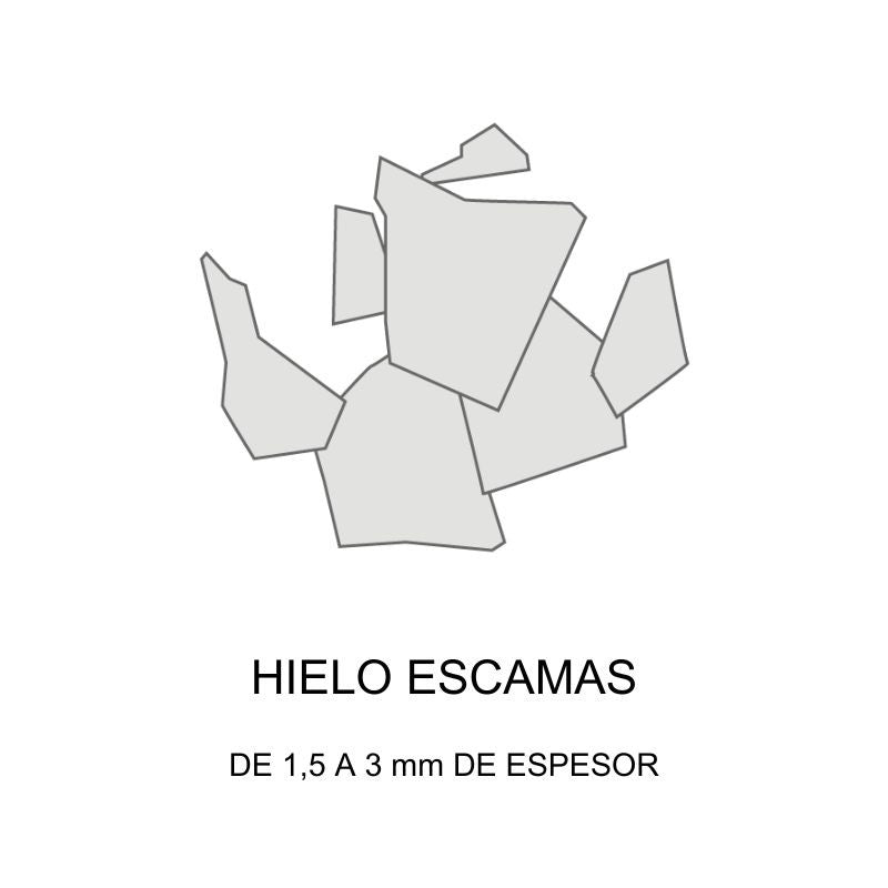 Máquina de hielo ITV Scala 3T | Hielo en escamas | 3000 kg/día